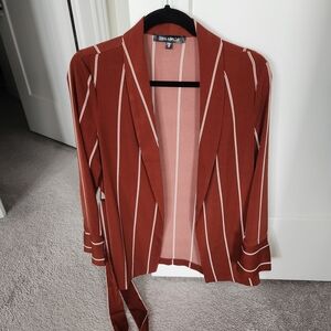 Dynamite Rust and Black Blazer